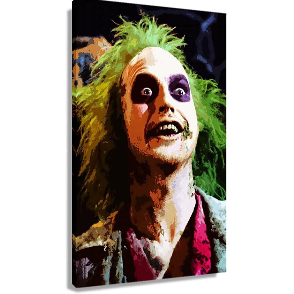 Horror Beetlejuice Poster Vintage Movie Prints Wall Art  165